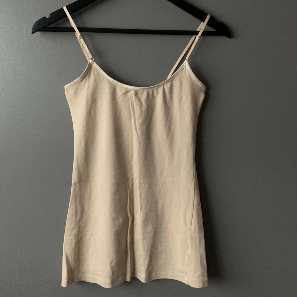 Nude layering cami tank
